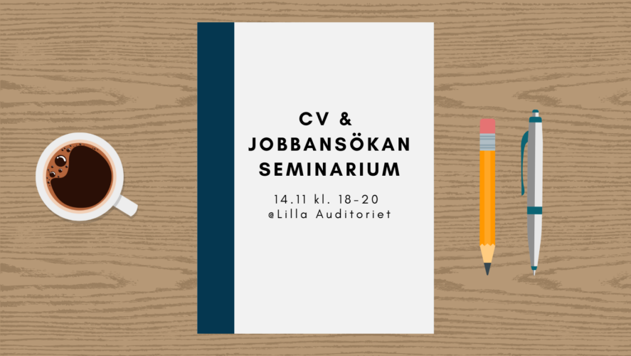 CV & jobbansökan seminarium