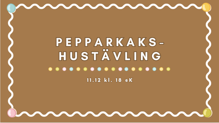 Pepparkakshustävling