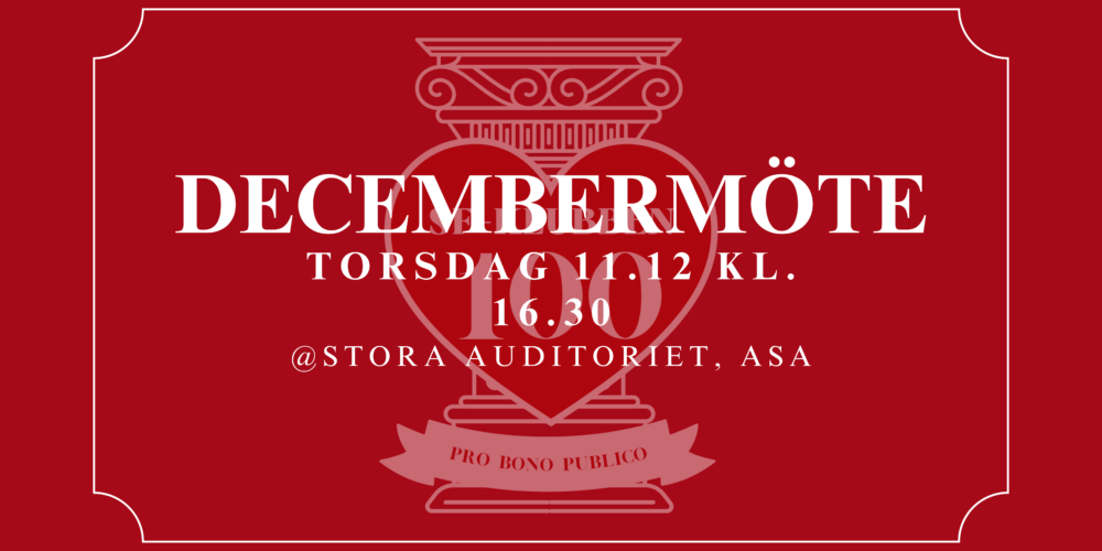 Instruktioner för decembermötet